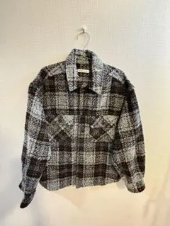 FREAK'S STORE チェック柄 ツイードジャケットのサムネイル