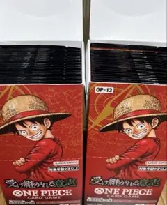 受け継がれる意志　未開封　サーチ済みパック　40P ワンピースカードゲーム