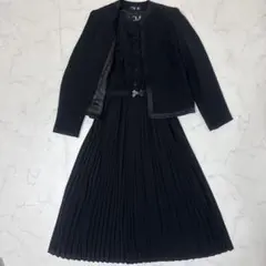 Noir Yuki ブラックフォーマル ワンピースセットアップ 9号 礼服喪服