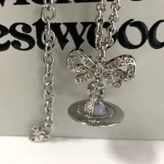 vivienne westwood　オクタヴィ ネックレス　紫