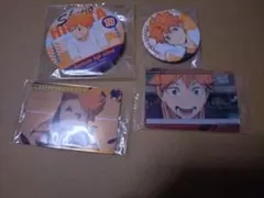 ハイキュー　日向　缶バッジ　カード　セット