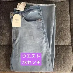 新品未使用　しまむら　田中里奈　mysa closet セミフレアデニム