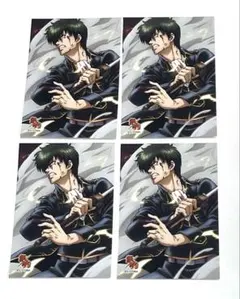 銀魂JF2017限定 ジャンプフェスタ生ブロマイド 土方十四郎4枚まとめ売り