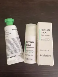 innisfree レチノール シカ リペア アンプルとハンドクリームセットミニのサムネイル