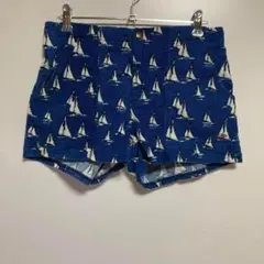 Lee 帆船柄 コーデュロイ ショートパンツ