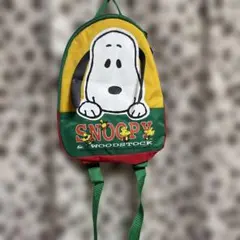 美品　スヌーピー ウッドストック リュック