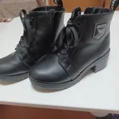 ANAPGIRL 黒 ブーツ22cm