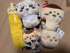 ちいかわ マスコットぬいぐるみ 5点セット - メルカリ