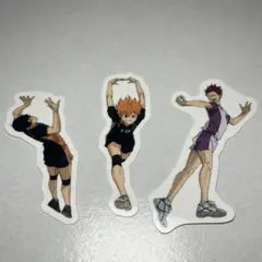 ハイキュー!! スシロー10周年記念コラボ ピック 3枚セット