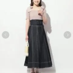 WILLSELECTION ハイウェストデニムスカートのサムネイル