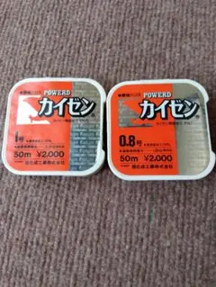 カイゼン 釣り糸 1号 0.8号 50mセット