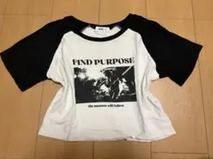 【期間限定】WEGO ラグラン半袖Tシャツ フォトプリントのサムネイル