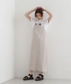 ナチュラルビューティーベーシック　キャミワンピース