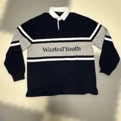 WastedYouth ネイビー グレー ラガーシャツ L 2025年最新】Wasted Youth ラガーシャツの人気アイテム - メルカリ