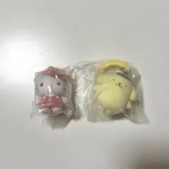 サンリオ カラフルカラビナマスコットチャーム キティー ポムポムプリン