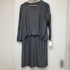 Nymphai 長袖 ニット ワンピース M〜L タグ付き　未使用