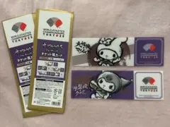 世界陸上2025 サンリオチケット風カード　マイメロ　クロミ