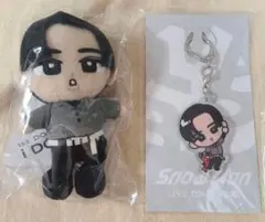 【新品未使用】SnowMan 目黒蓮 すのチル　ぬいアクリルキーホルダー