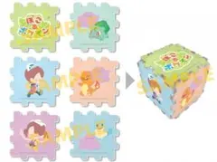 【未使用】ぽこ あ ポケモン アニメイト特典 スクパズアクリル6個セット