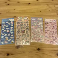 サンリオ ぷくっとシールセット 4シート