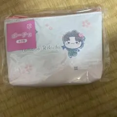 フリューくじ 忍たま乱太郎 桜もちぴこの段 ポーチ 山田利吉