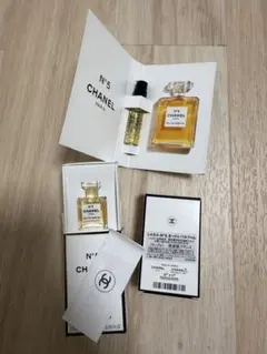 CHANEL N°5 オードパルファム 1.5ml　3点セット　新品未使用