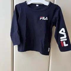 FILA ネイビー 長袖Tシャツ 95