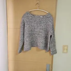 NIKO AND... ミックスニット 長袖 トップスのサムネイル