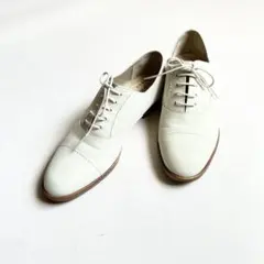 夏のイチ押し 美品Yohji Yamamoto レースアップ オフ白 サイズ2