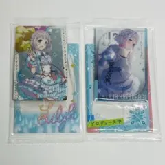 学マス 葛城 リーリヤ 学園アイドルマスター カード&フレーム 2種 ウエハース