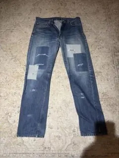 Levi's 505 パッチワークデニム W34 L34