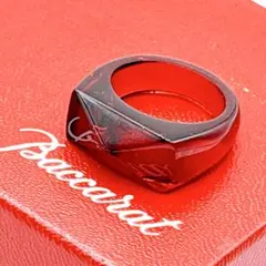 Baccarat バカラ リング カットガラス ルクソール クリスタル 指輪
