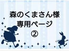 森のくまさん様専用ページですm(__)m