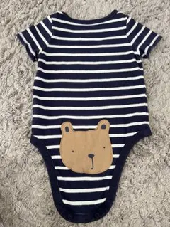 babyGap ボーダー ロンパース くま