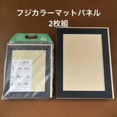 フジカラー　マットパネル　大、小 2個セット