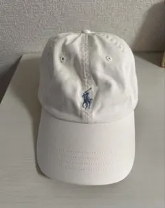 ポロラルフローレン　レディースキャップ　アイボリー　レア商品