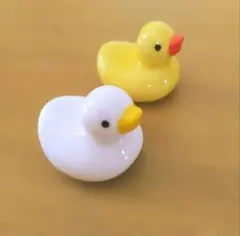 アヒル　陶器　ペア　まとめ売り　インテリア　オブジェ　置物のサムネイル