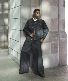 CamphorWood カスタム２WAYデニムトラッカージャケット