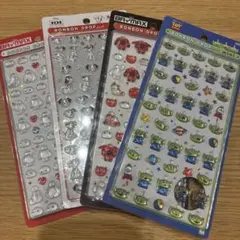 ボンボンドロップシール　ディズニーミニ　正規品 4点セット