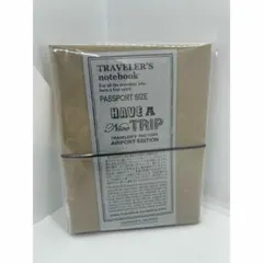 【成田空港】トラベラーズファクトリー　パスポートサイズ　トラベラーズノート