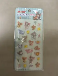 トムとジェリー ぷくぷくシール 立体 新品未開封