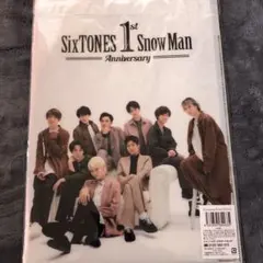 SixTONES SnowMan ダブルクリアファイル