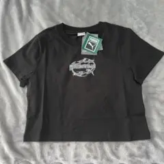PUMA レディース スリムフィット Tシャツ ブラック M　新品のサムネイル