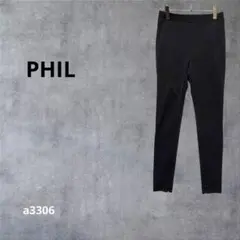 【フィル】 カジュアル　スラックス センタープレス ストレッチ 黒　 LL