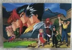 当時物/Vintage】幽遊白書ラミネートカード 幽助桑原蔵馬飛影仙水樹