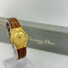 Christian Dior 기독교 디올 18K 금도금 시계