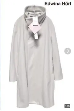 Edwina Horl 2Way メルトンウールコート　ユニセックス　男女兼用