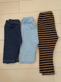 ユニクロ、ELFINDOLL パンツ 3枚セット サイズ80