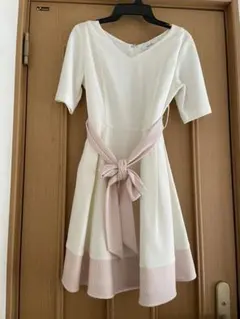 dazzlin MACOさんコラボ ストライプ切替ワンピース Sサイズ