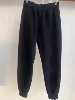【美品】#ユニクロ#黒#ボアスウェットパンツ#150